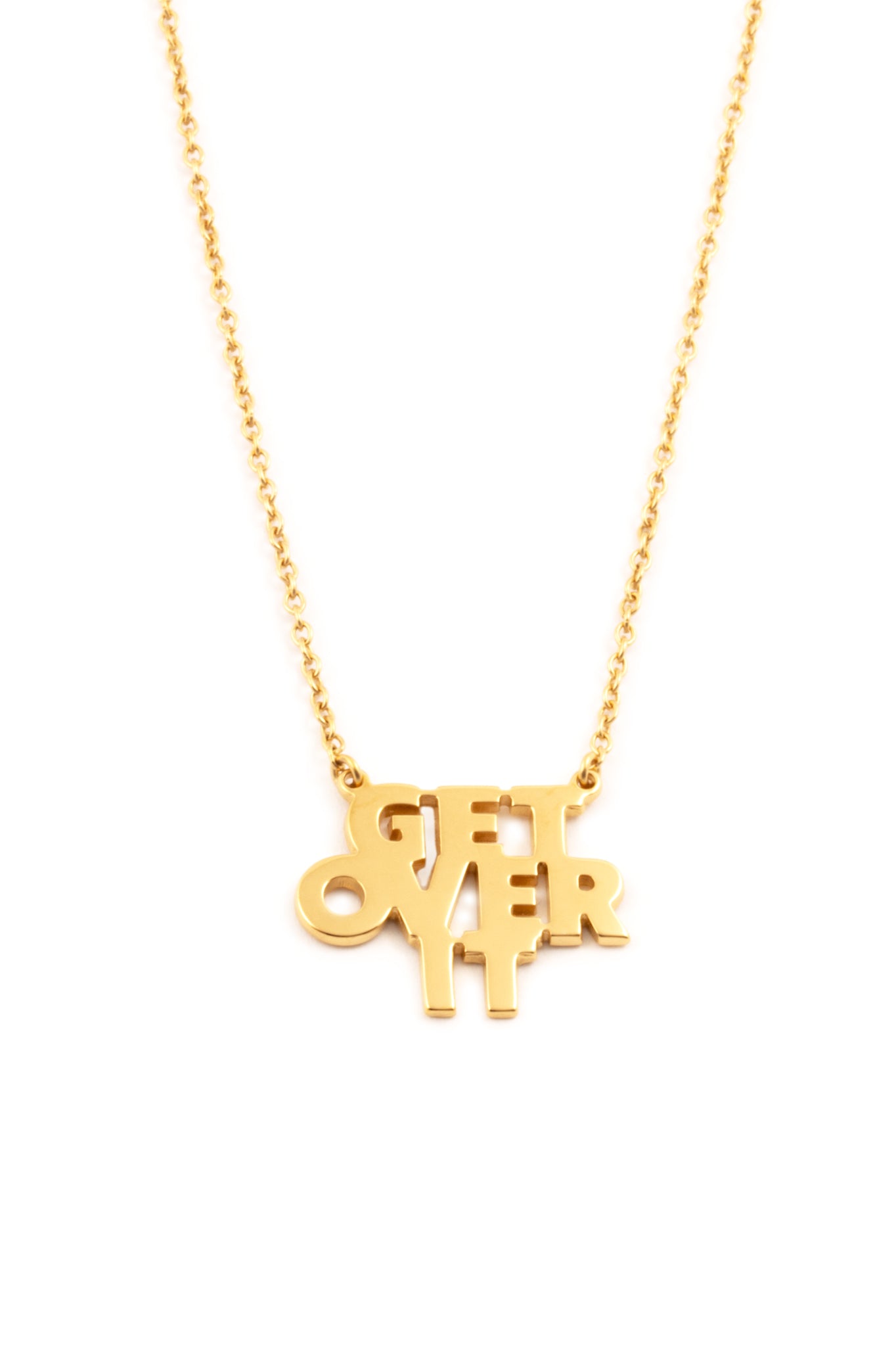 Get over it Halskette