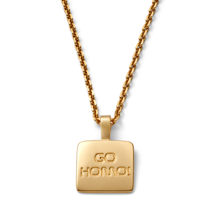 Go Homo Necklace