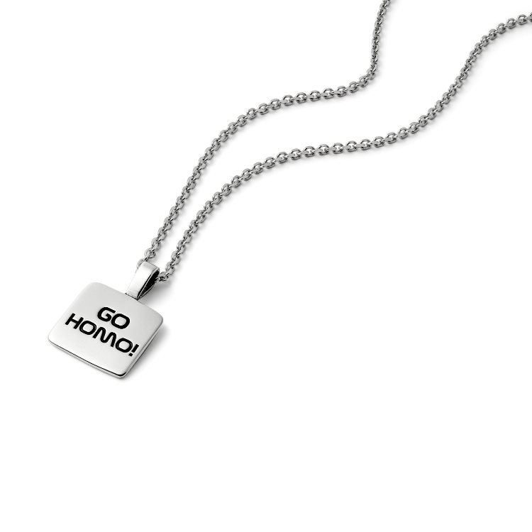 Go Homo Necklace