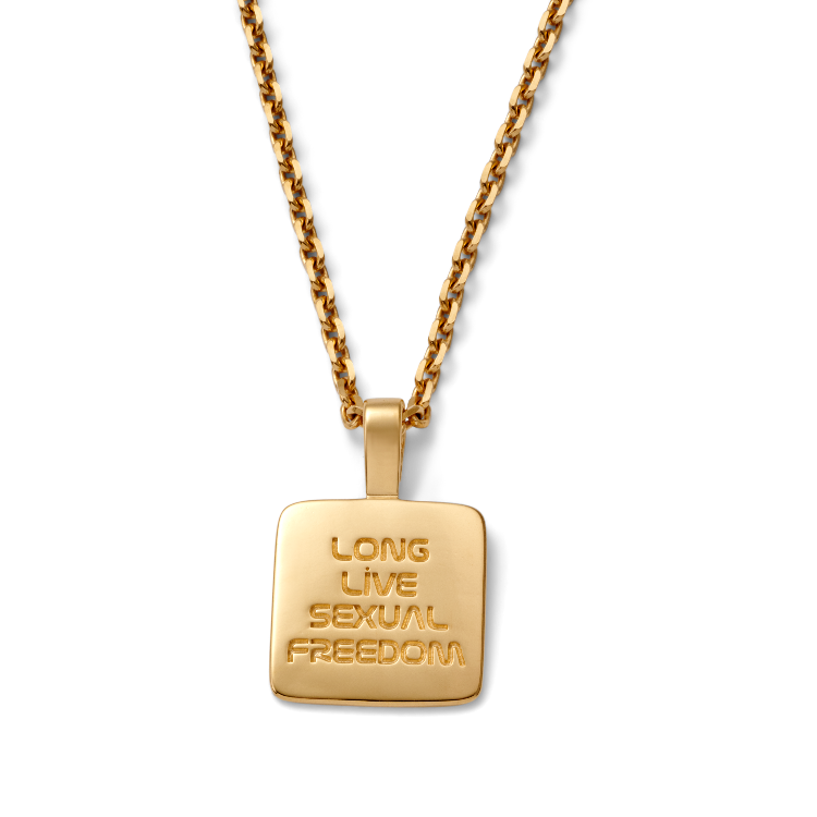 Long live sexual freedom necklace