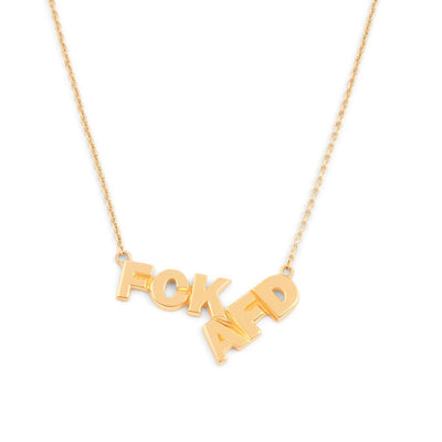 FCK AFD necklace