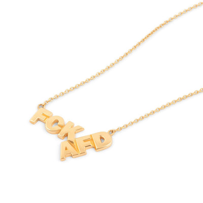 FCK AFD necklace