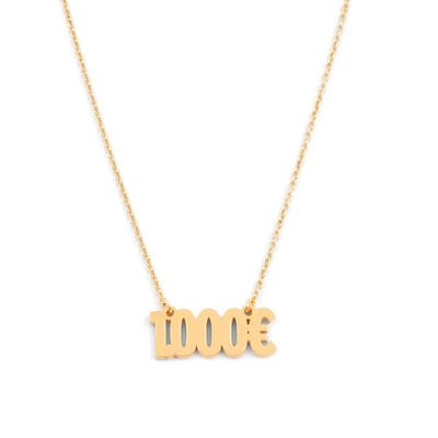 1,000€ necklace