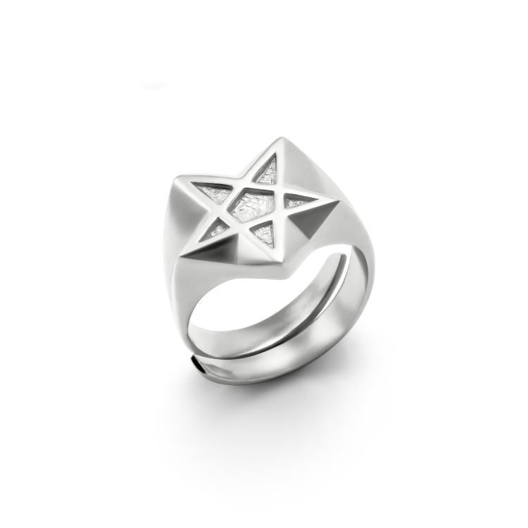 Pentagramm Ring