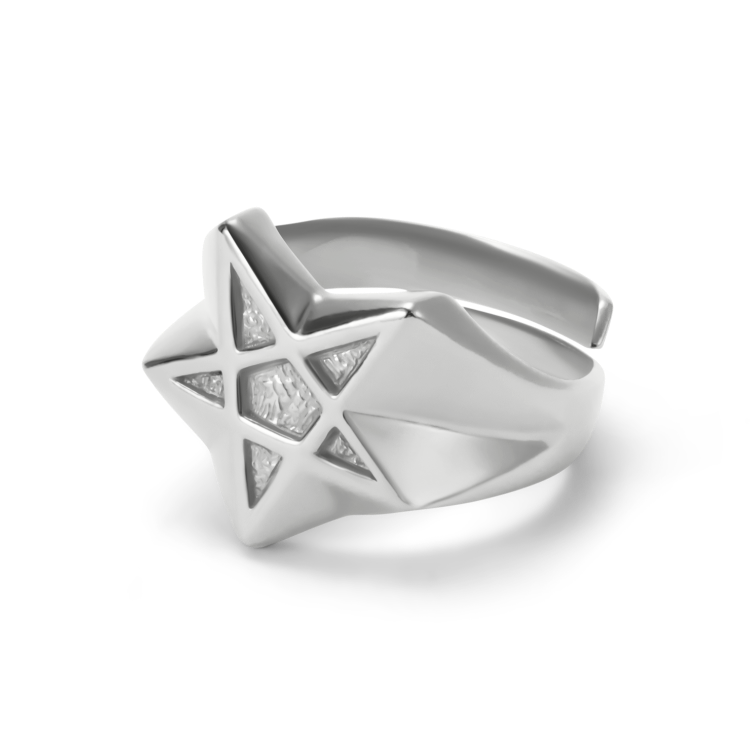 Pentagramm Ring