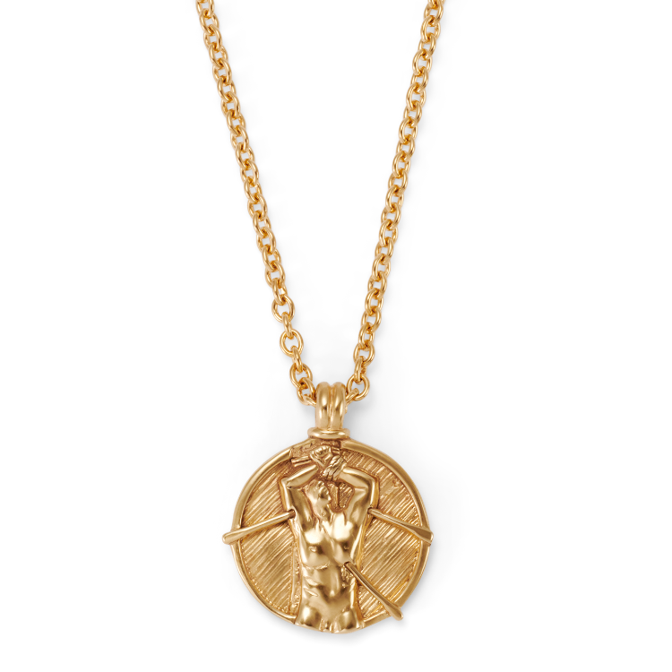 Saint Sebastian necklace