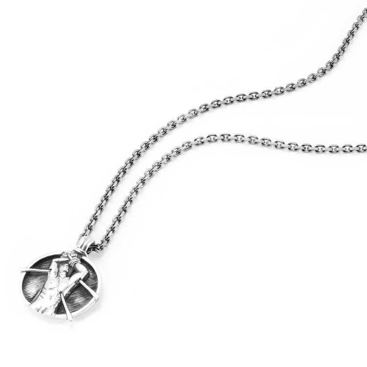 Saint Sebastian necklace