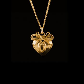 Heart of Vagina Necklace