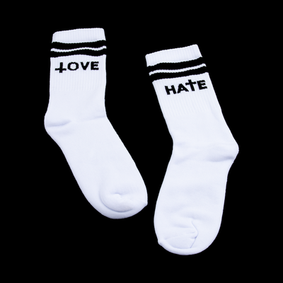 Love Hate socks