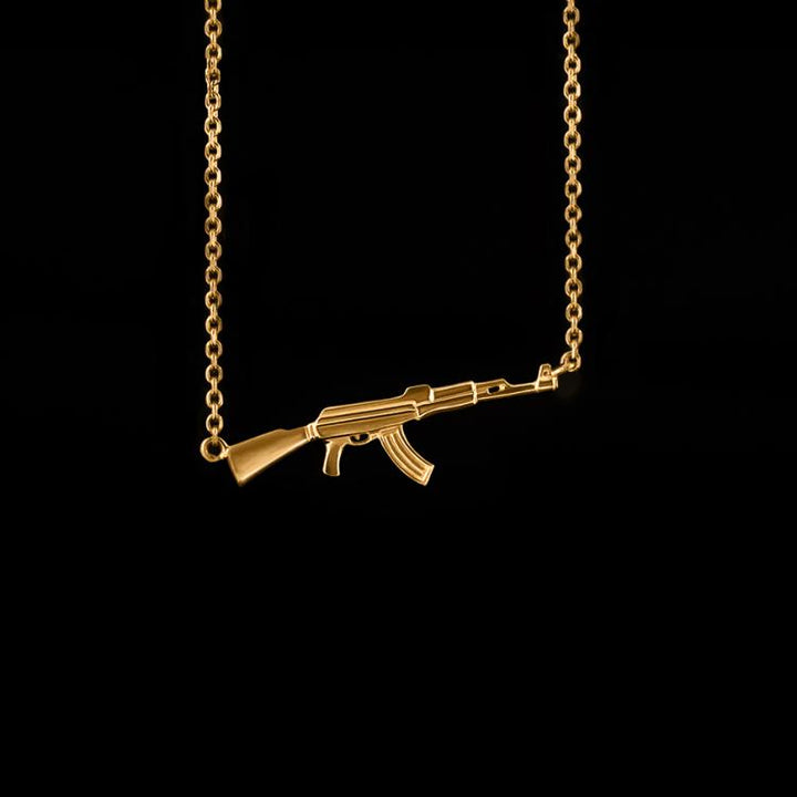 AK-47 necklace – Jonathan Johnson 