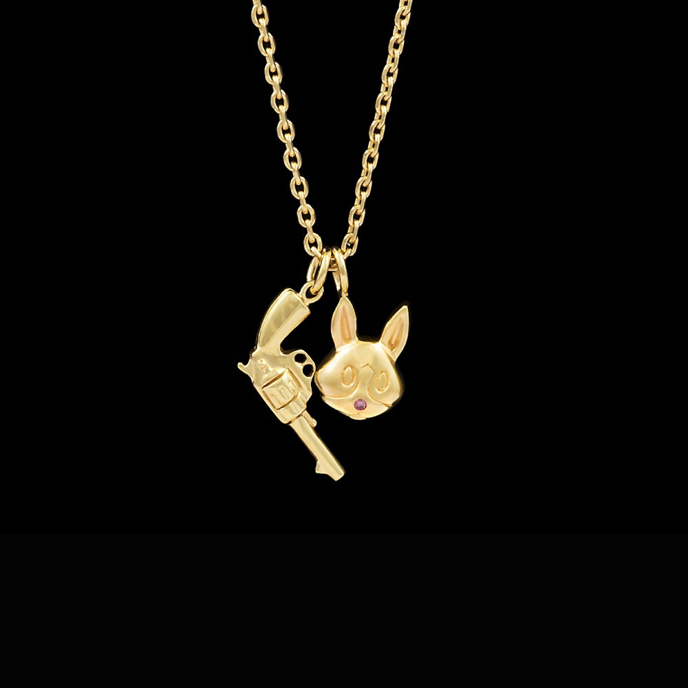 Bunny and Colt Necklace